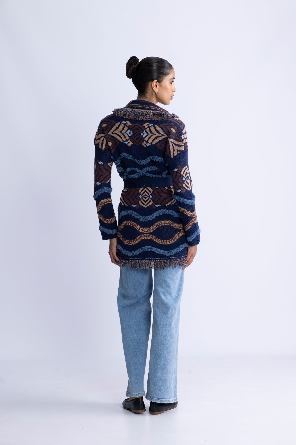 Harmoni Cardigan - Navy