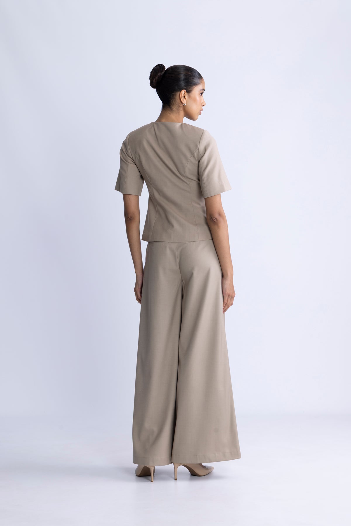 Kazia Pants - Oyster
