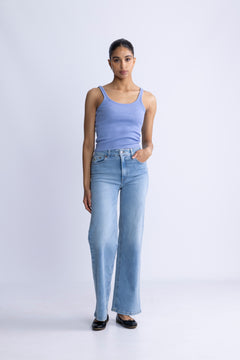 Cotton Tank Top - Sky Blue