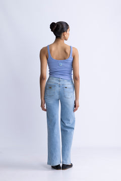 Cotton Tank Top - Sky Blue