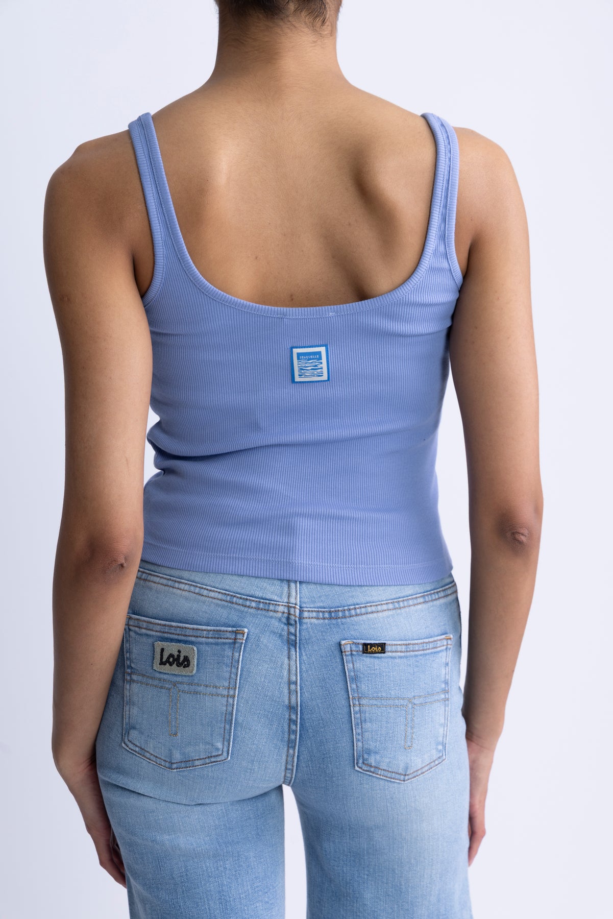Cotton Tank Top - Sky Blue