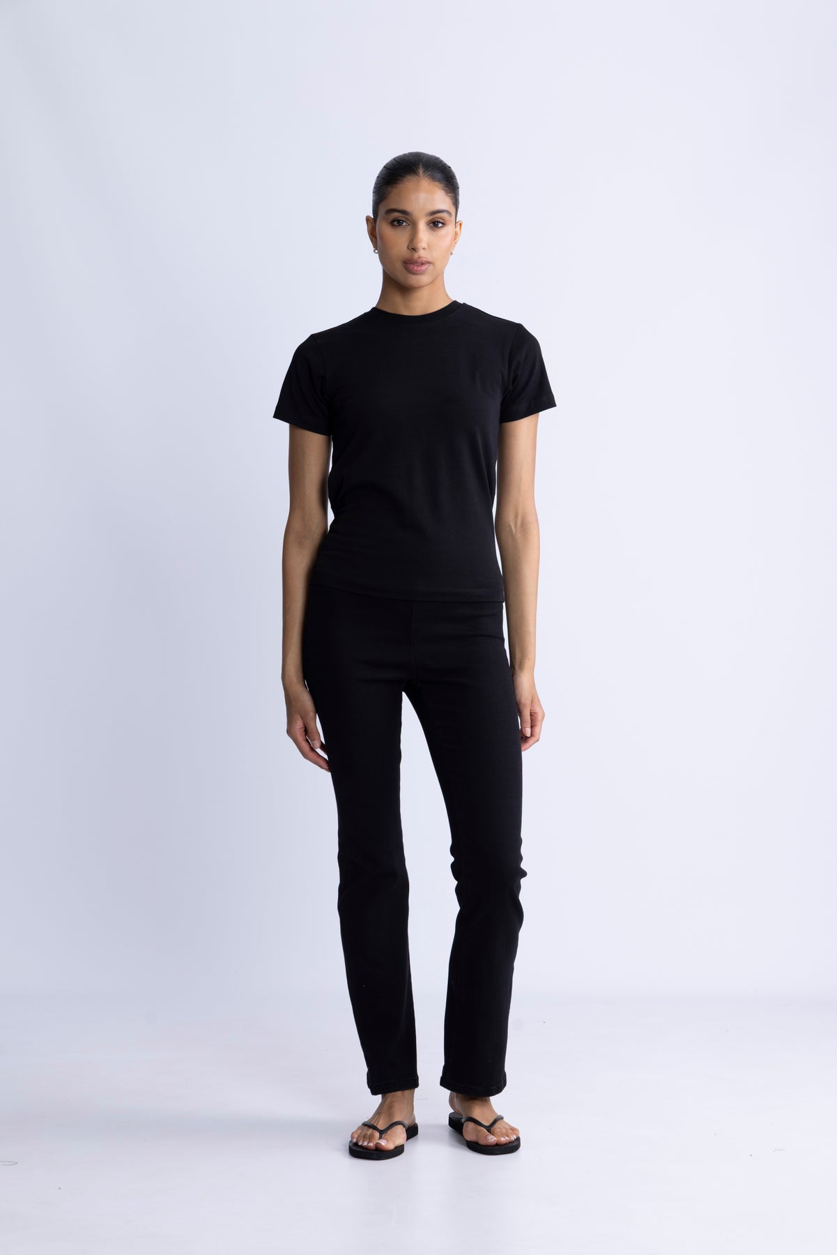 Wmn T-Shirt 220G - Black