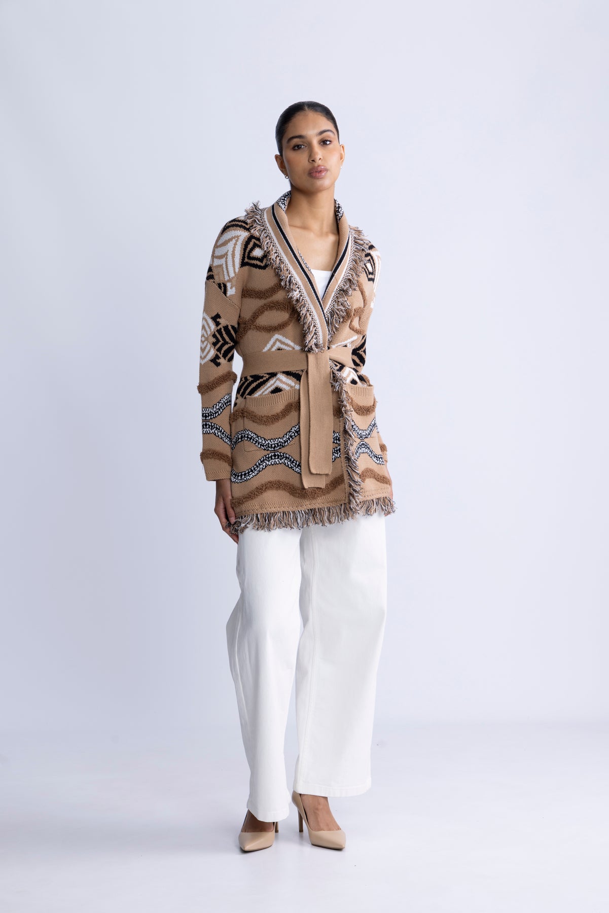 Harmoni Cardigan - Camel