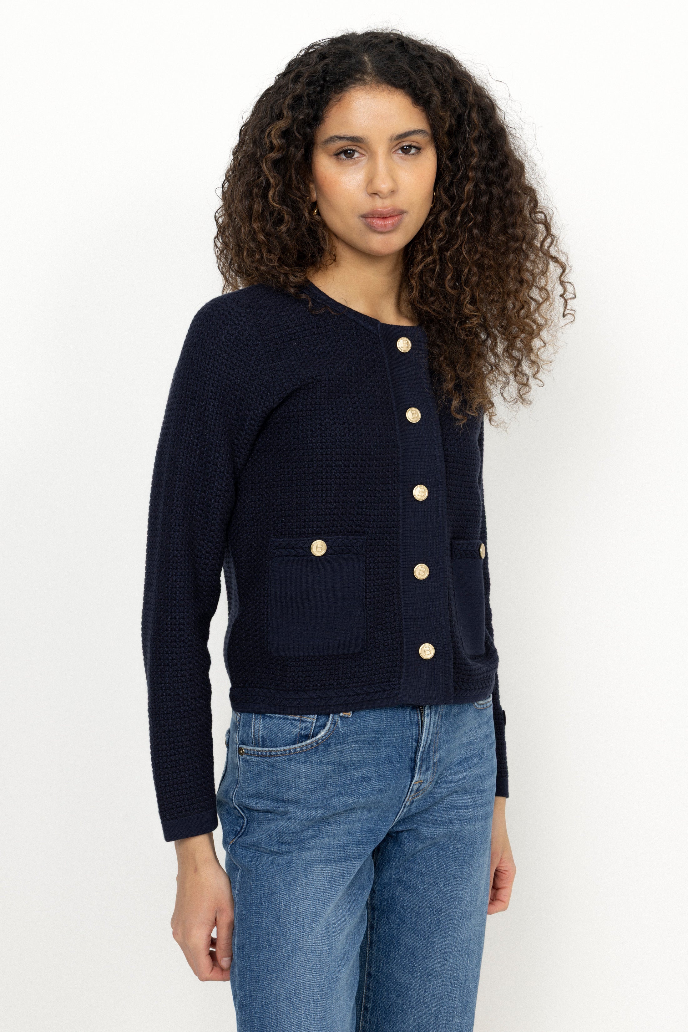Estelle Cardigan - Marine