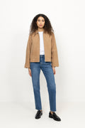 Susen Suede Jacket - Camel