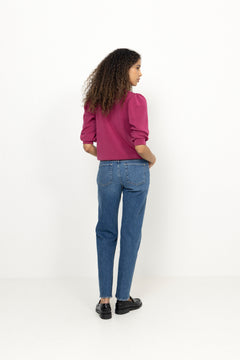 Tenny 3/4 Sweat Top - Anemone