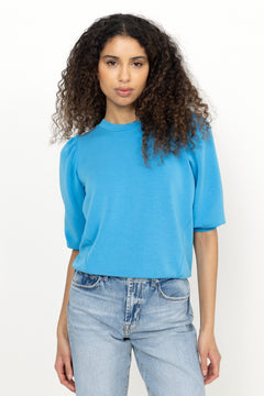 Tenny 3/4 Sweat Top - Malibu Blue