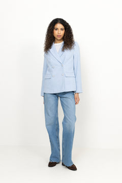 Yaspetra Ls Boucle Blazer - Skyway