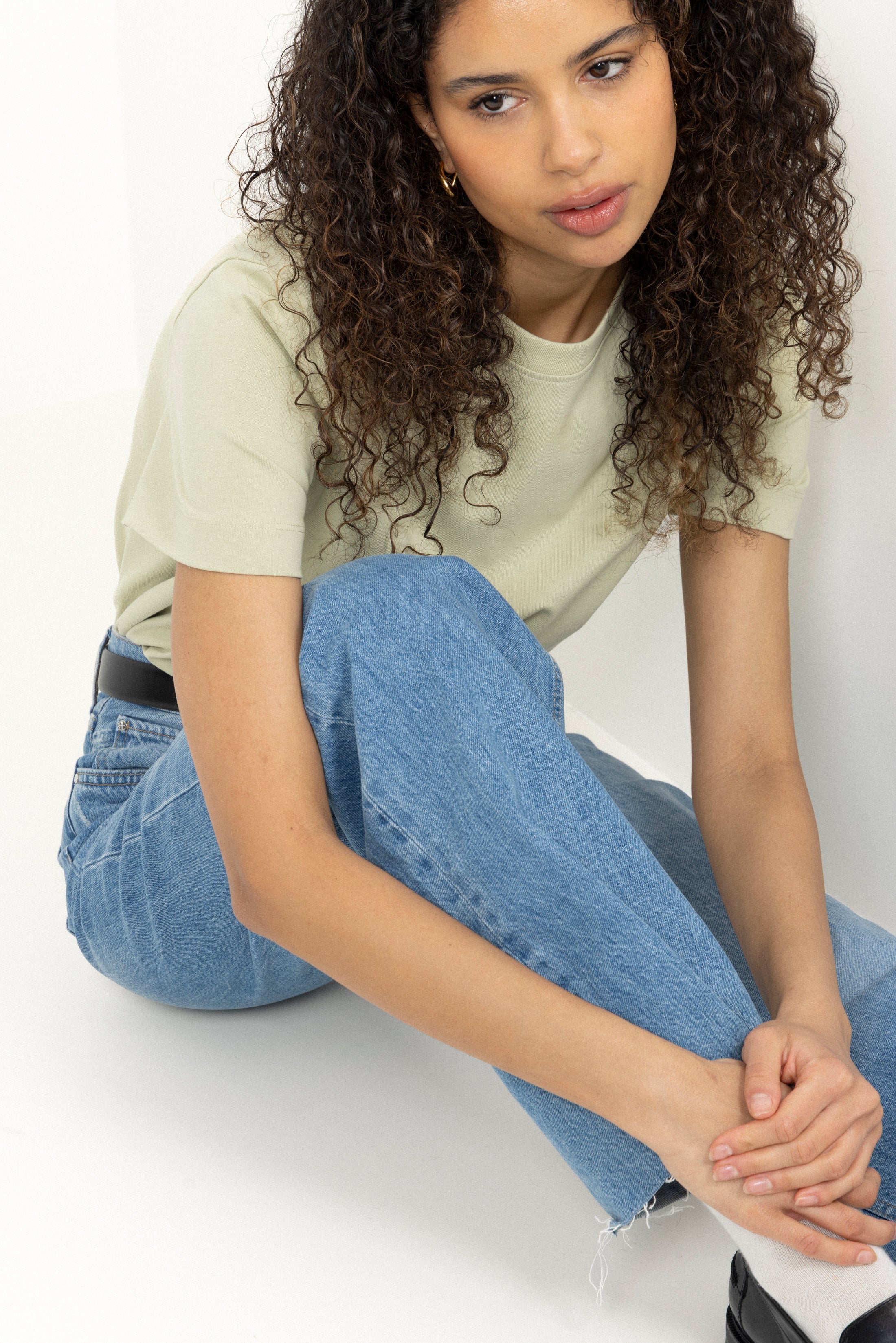 Essential Ss Boxy Tee - Lint