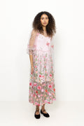 Fuschia Dress - Rose/Red