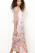 Fuschia Dress - Rose/Red