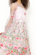 Fuschia Dress - Rose/Red