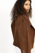 Hulla Suede Jacket - Brown