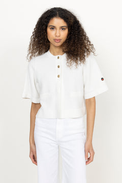 Palmer Cardigan - Ecru