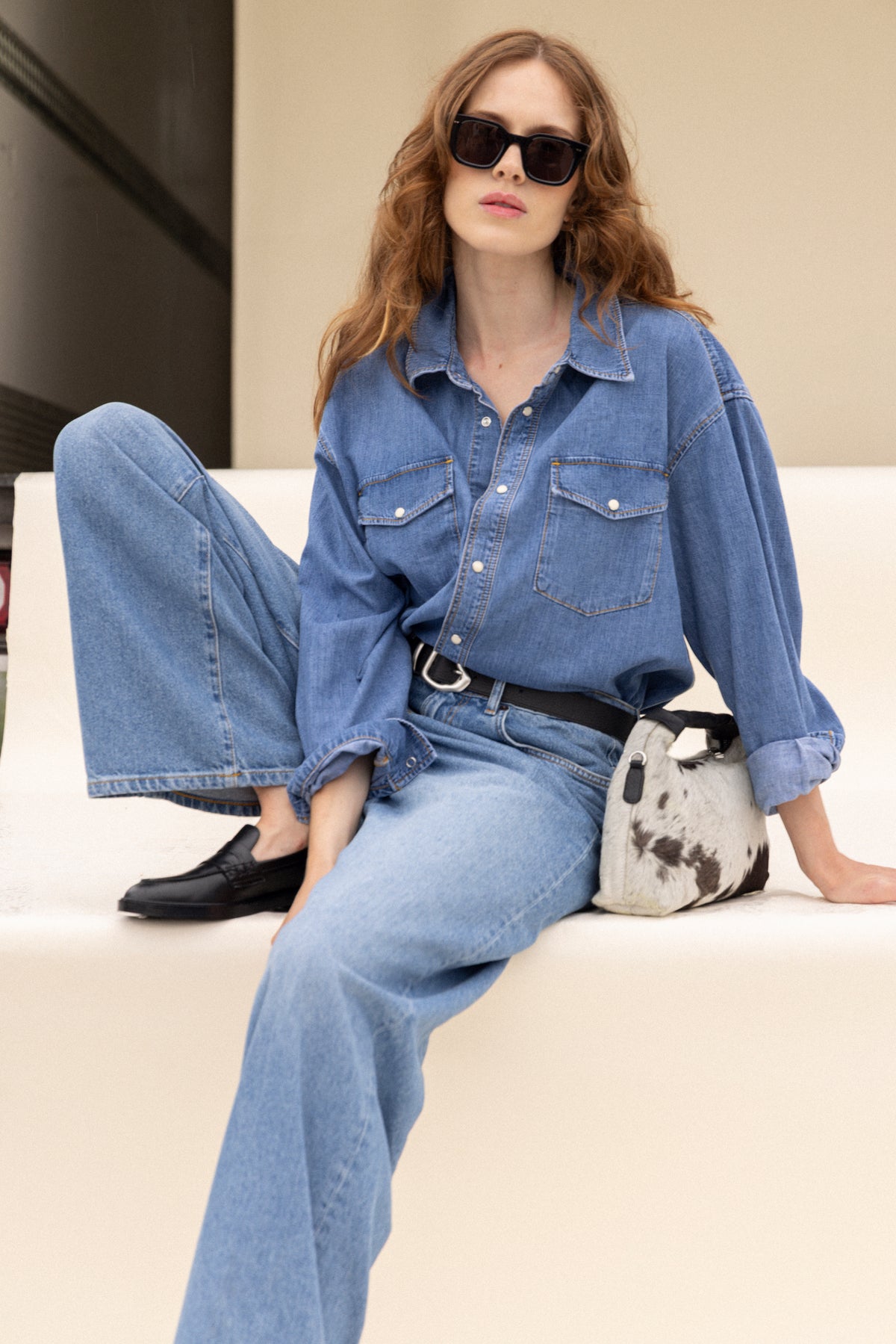 Angela - Light Blue Vintage