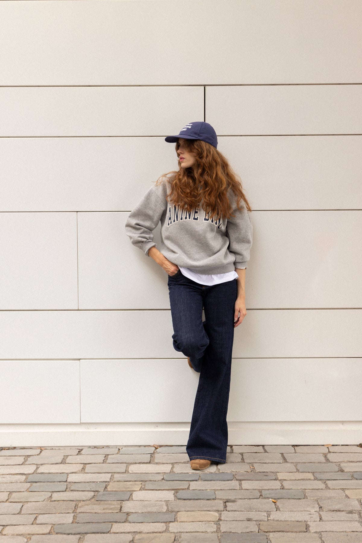 Spencer Sweatshirt Anine Bing - Medium Heather Grey