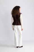 Tariet Teddy Fleece Vest - Onyx