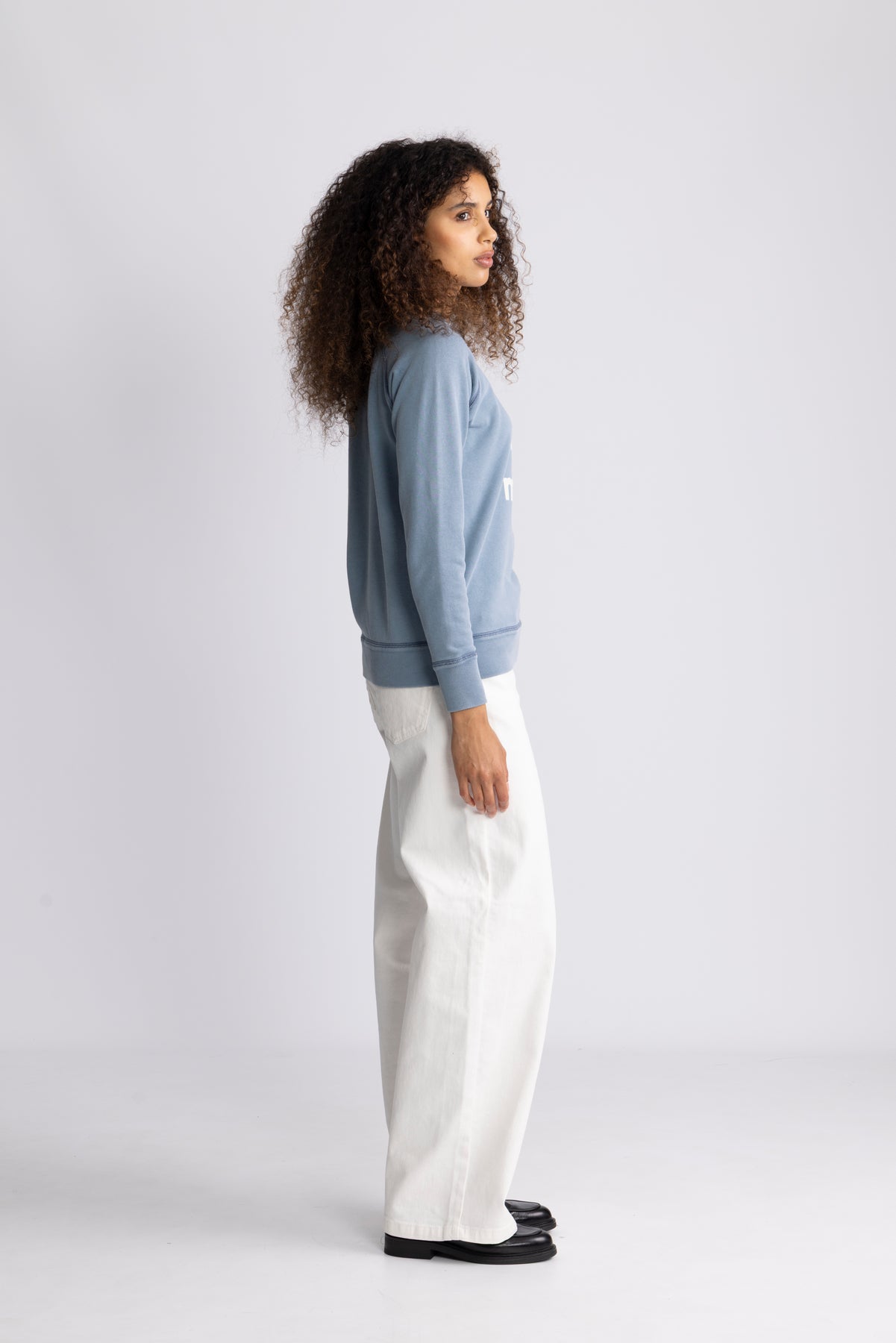 Millyny - Slate Blue/Ecru
