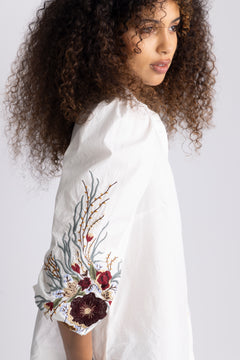 Mysa Popli Shirt - Ecru