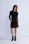 Floriana Hw Skirt - Slate Black