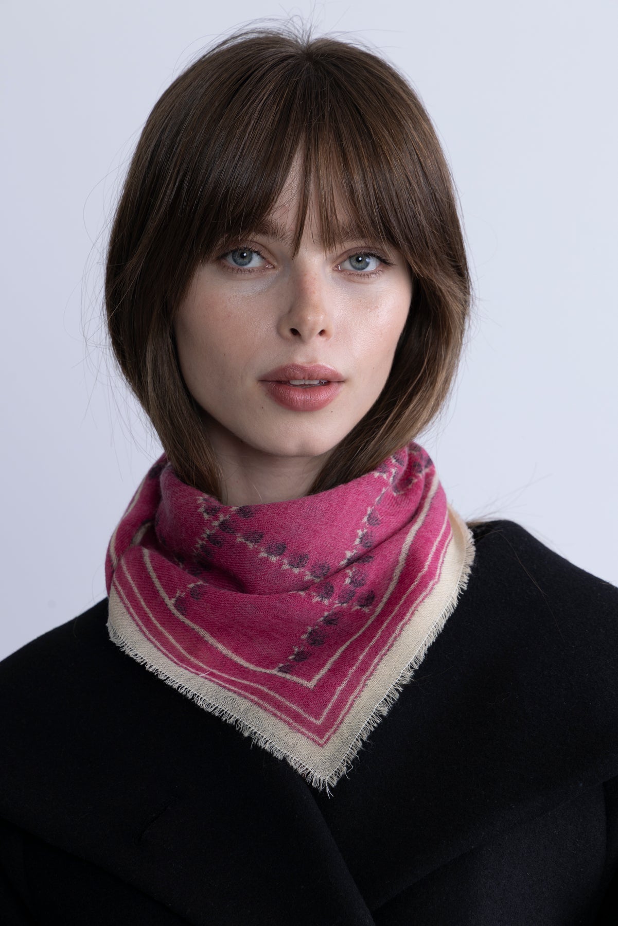 Brombeere Wica Scarf - Carmine Pink