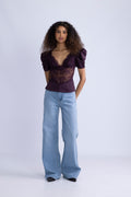 Francis Top - Burgundy