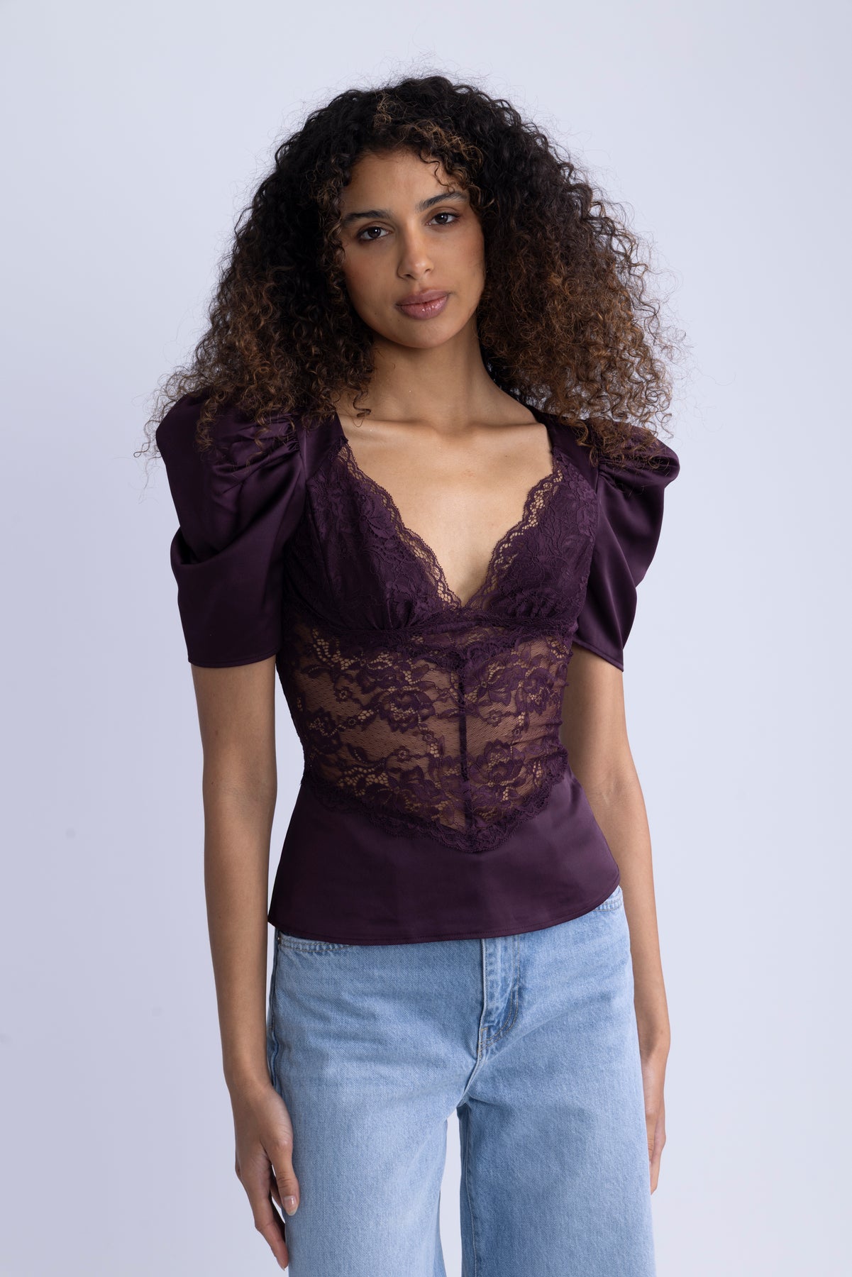 Francis Top - Burgundy