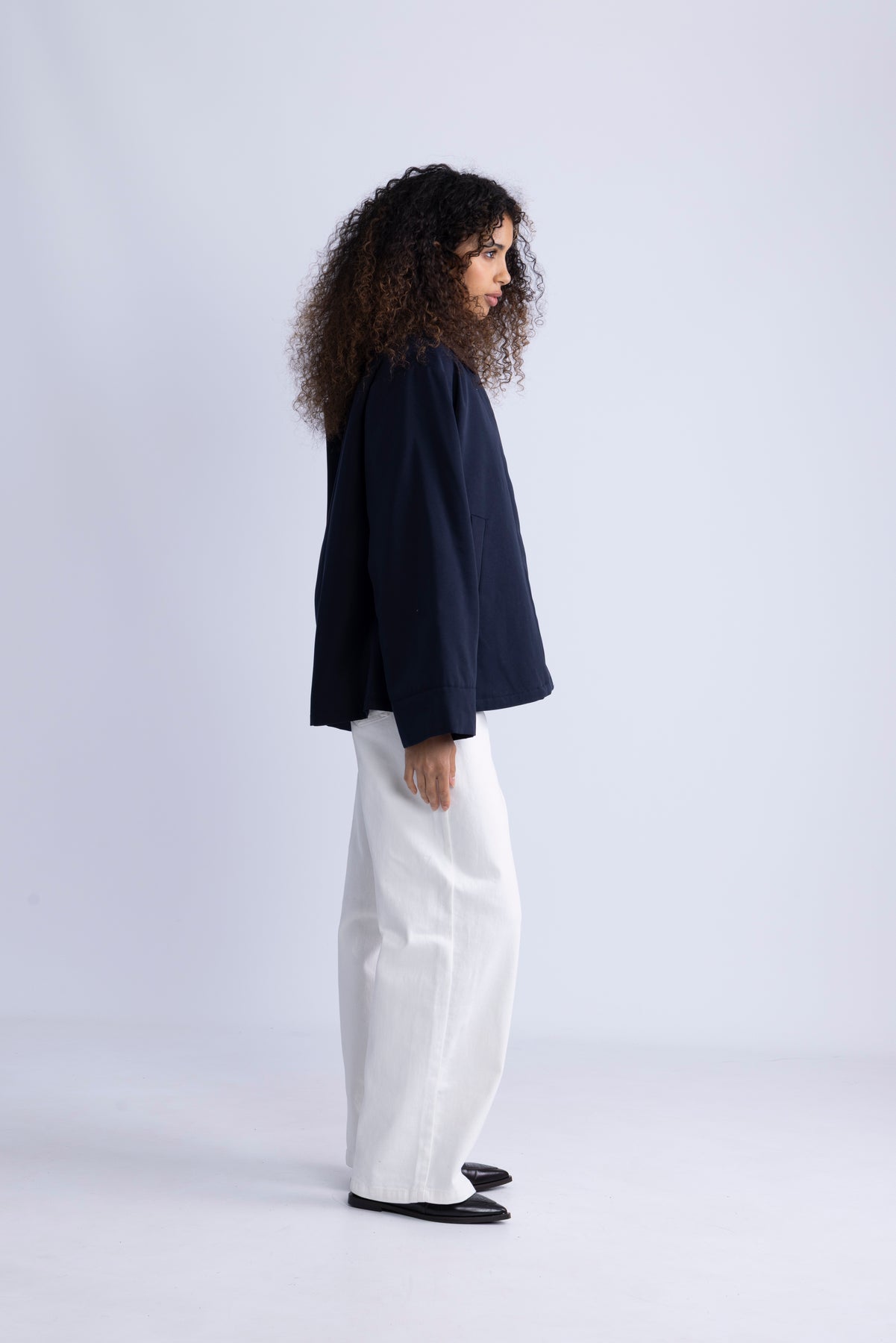 Orkide Jacket - Navy Sky