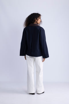 Orkide Jacket - Navy Sky