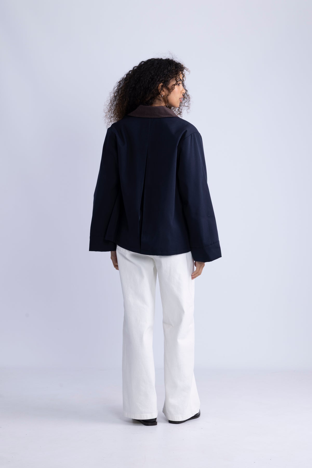 Orkide Jacket - Navy Sky