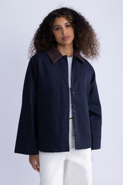 Orkide Jacket - Navy Sky