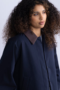 Orkide Jacket - Navy Sky
