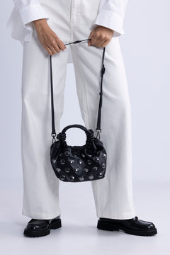 Jolly Soft Structure Studs - Black