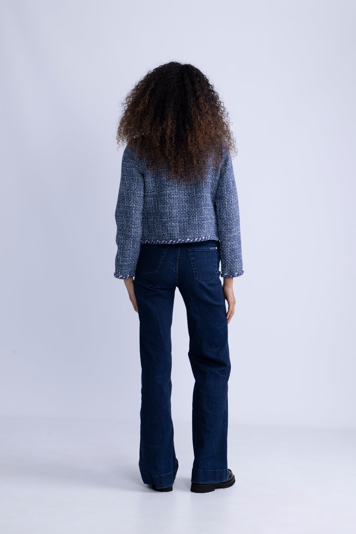 Lily Jacket - Navy Melange
