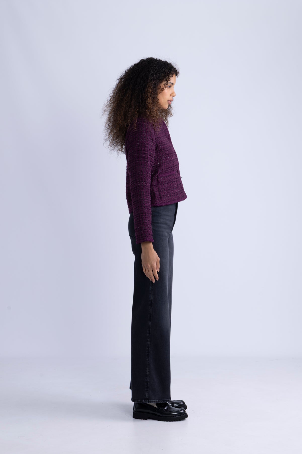 Lily Jacket - Burgundy