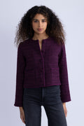 Lily Jacket - Burgundy