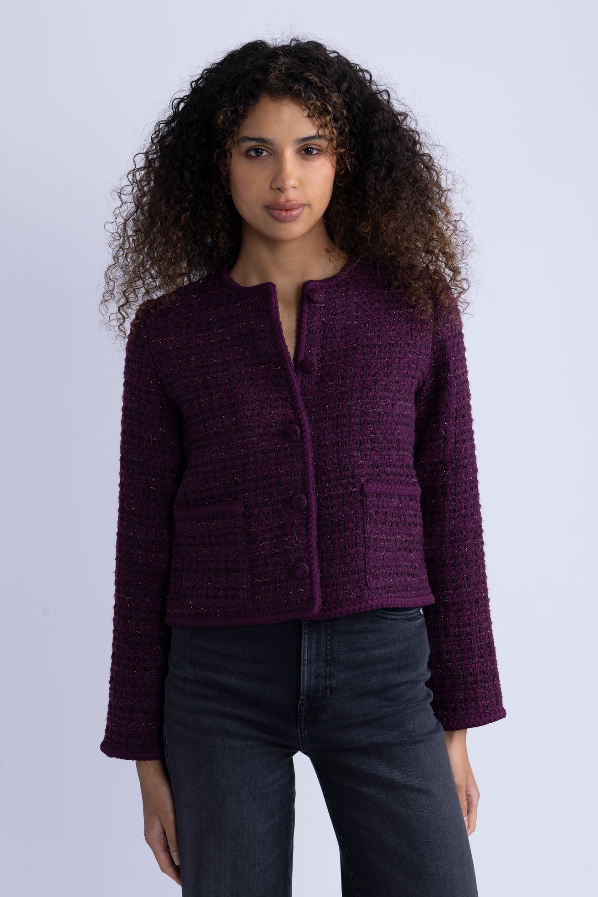 Lily Jacket - Burgundy
