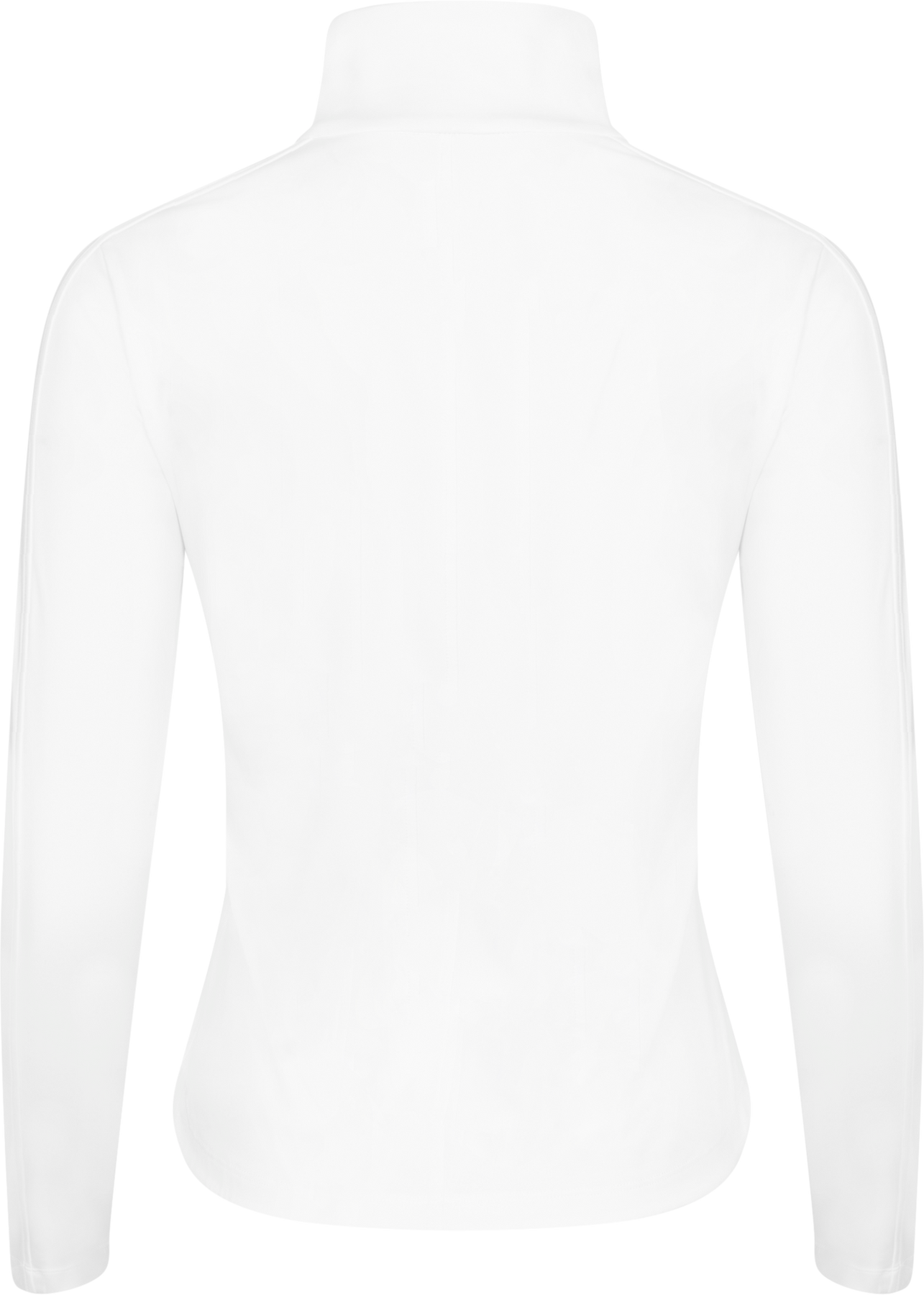 Serene Half Zip Long Sleeve - White