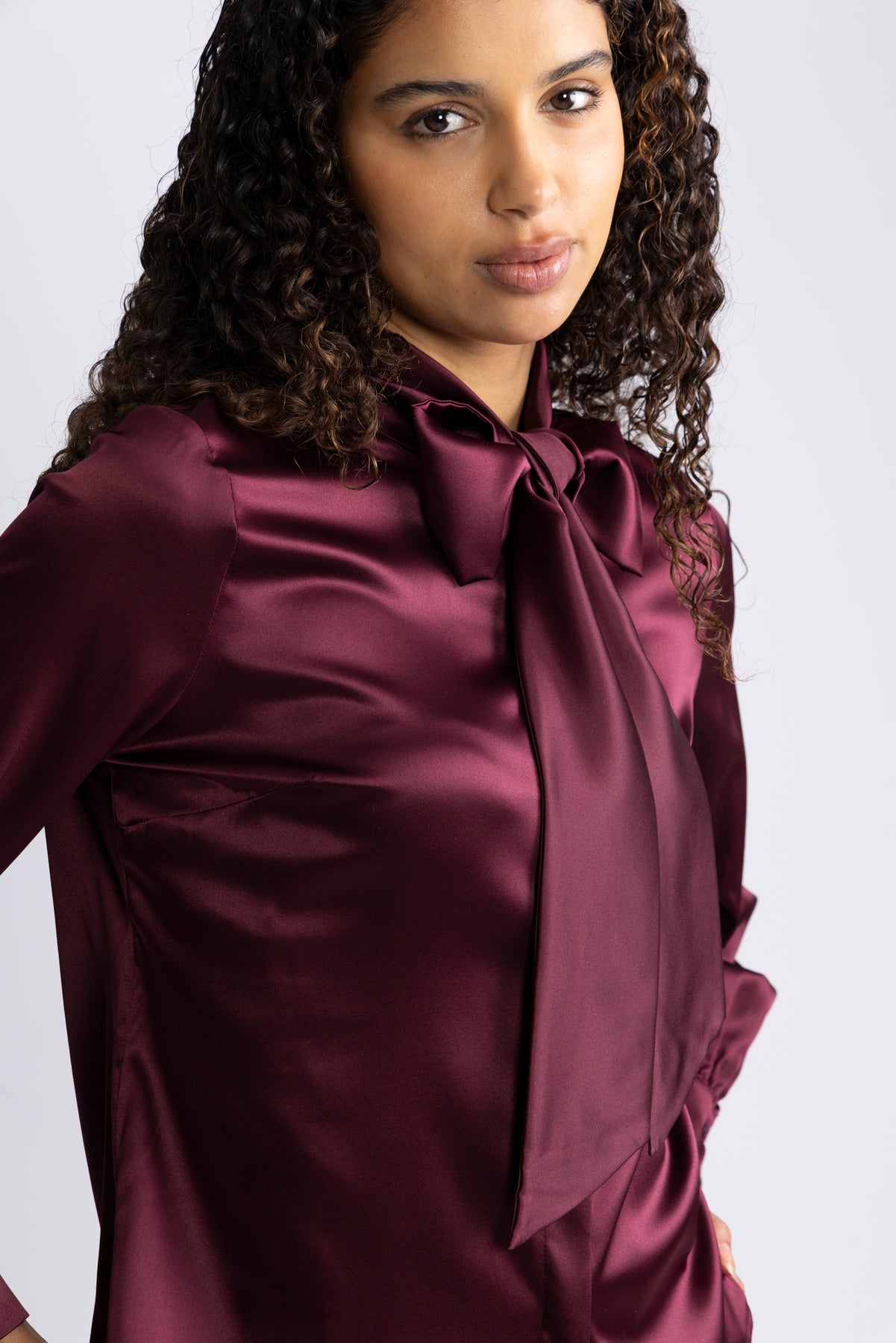 Miranda Blouse - Plum