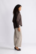 Leia Blouse - Brown