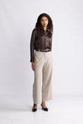 Leia Blouse - Brown