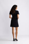 Saalbero Short Dress - Black