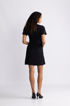 Saalbero Short Dress - Black