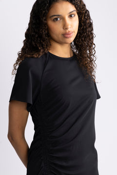 Saalbero Short Dress - Black