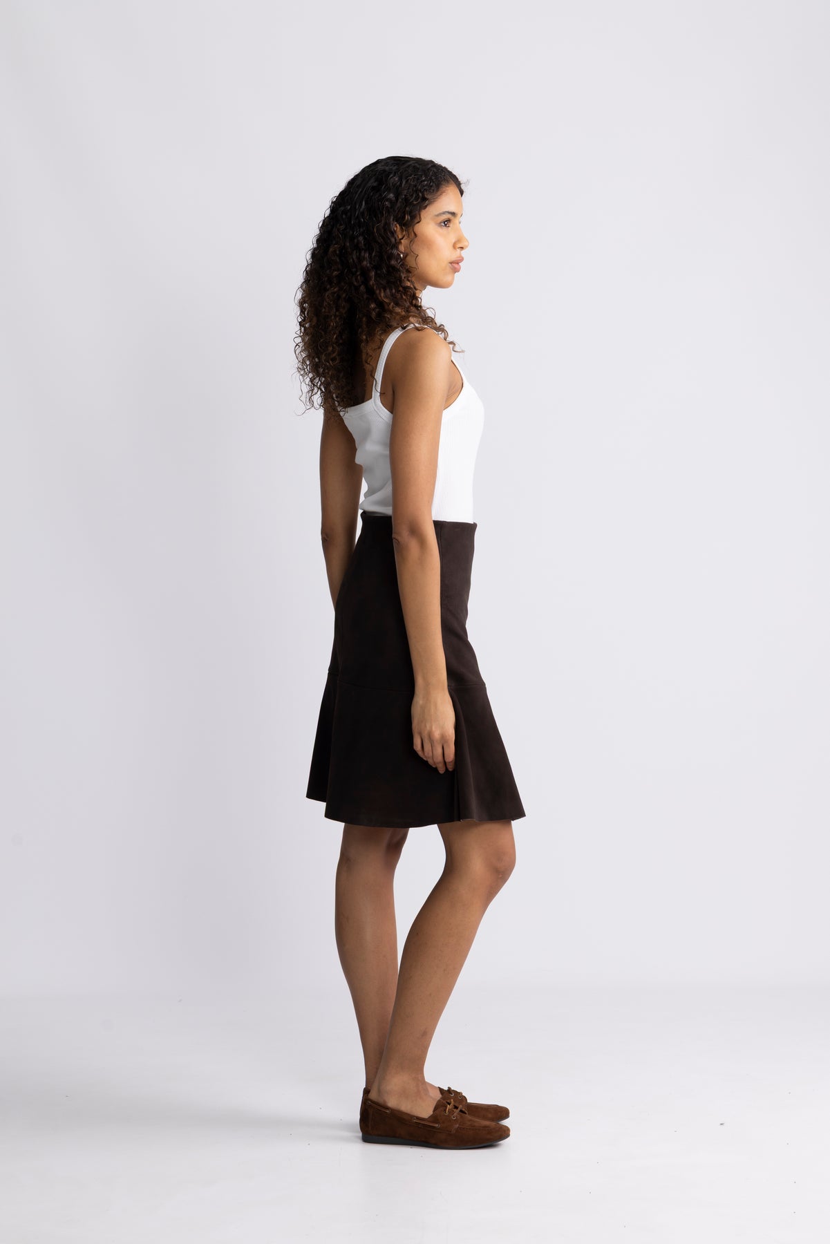 Leah Skirt - Brown