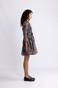 Artemis Silk Dress - Black
