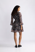 Artemis Silk Dress - Black