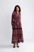Marisol Dress - Wine