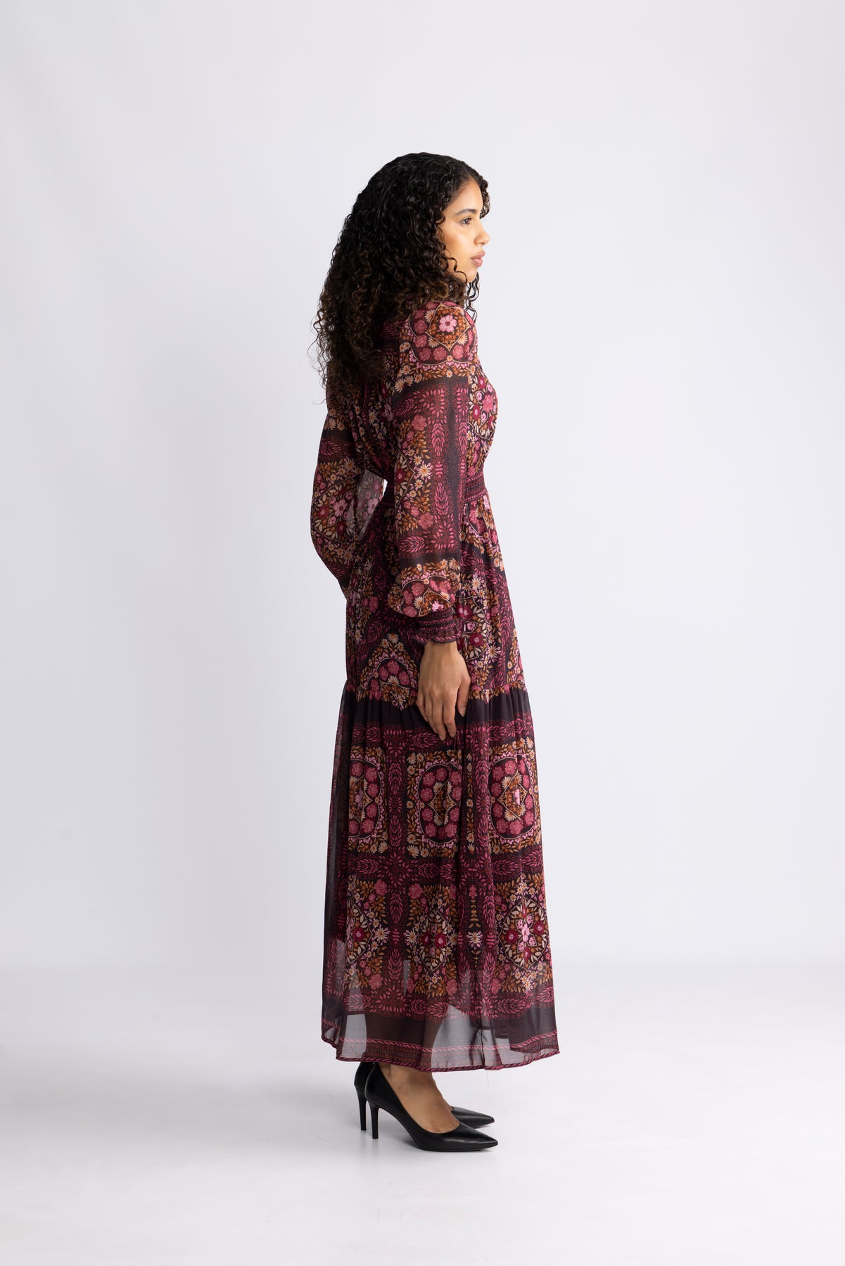 Marisol Dress - Wine