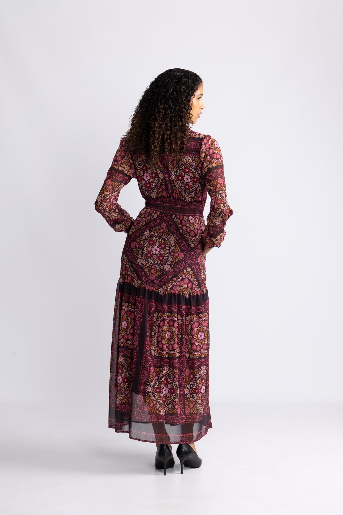 Marisol Dress - Wine